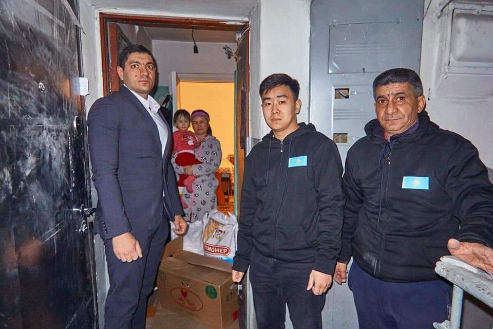Благотворительная акция Алматинского областного филиала Ассоциации "Барбанг" курдов Казахстана