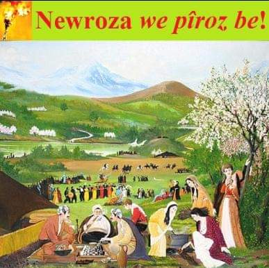 Поздравление Ассоциации "Барбанг" курдов РК с праздником Наурыз