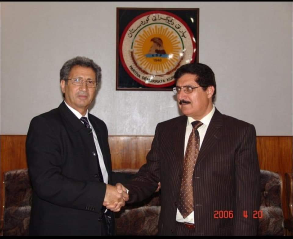 Поздравление курдскому ученому, общественному деятелю, патриоту Сулхадину Касымову