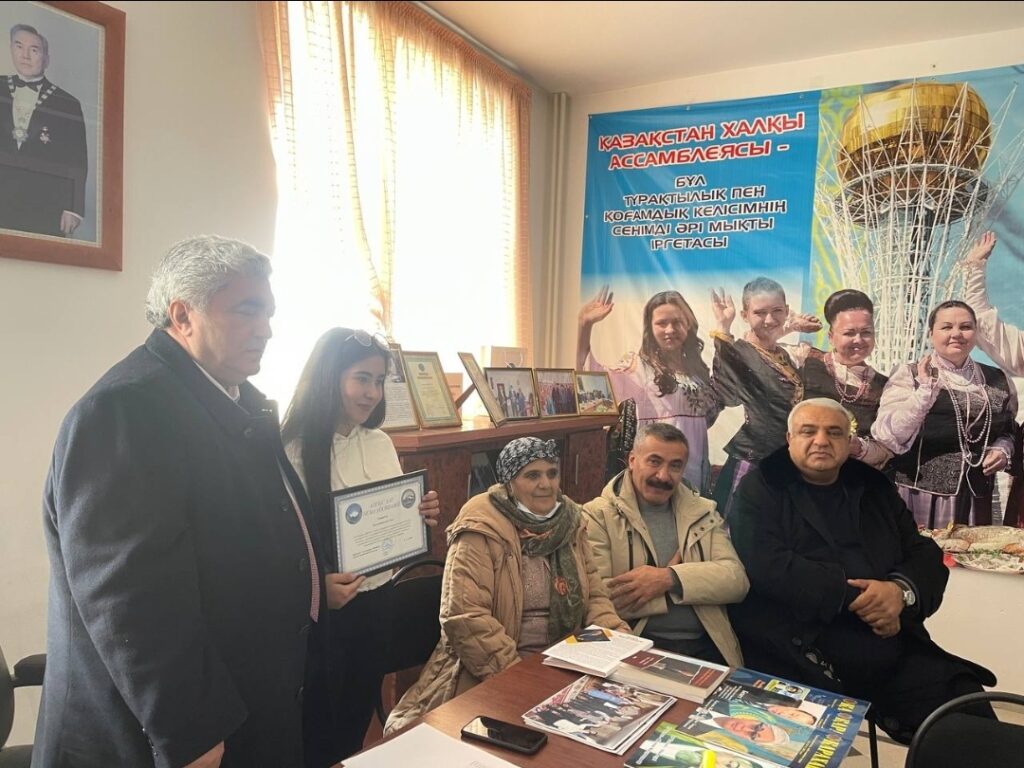 Рабочий визит делегации Ассоциации курдов «Барбанг» в Жамбылскую область