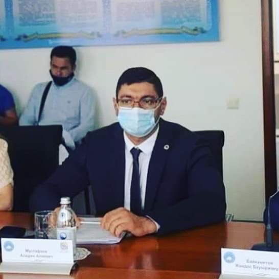 Аладин Мустафаев избран председателем комитета партийного контроля партии NurOtan Турксибского района г. Алматы