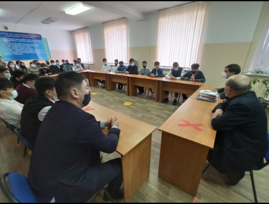 Члены АНК Жамбылской области обсудили инциативы Президента с молодёжью