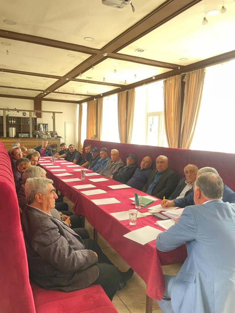 Собрание Совета старейшин села Жанатурмыс  Алматинской области